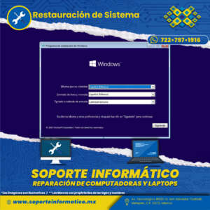 Reinstalación de Sistema Operativo